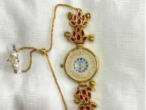 Red Kashmiri Watch