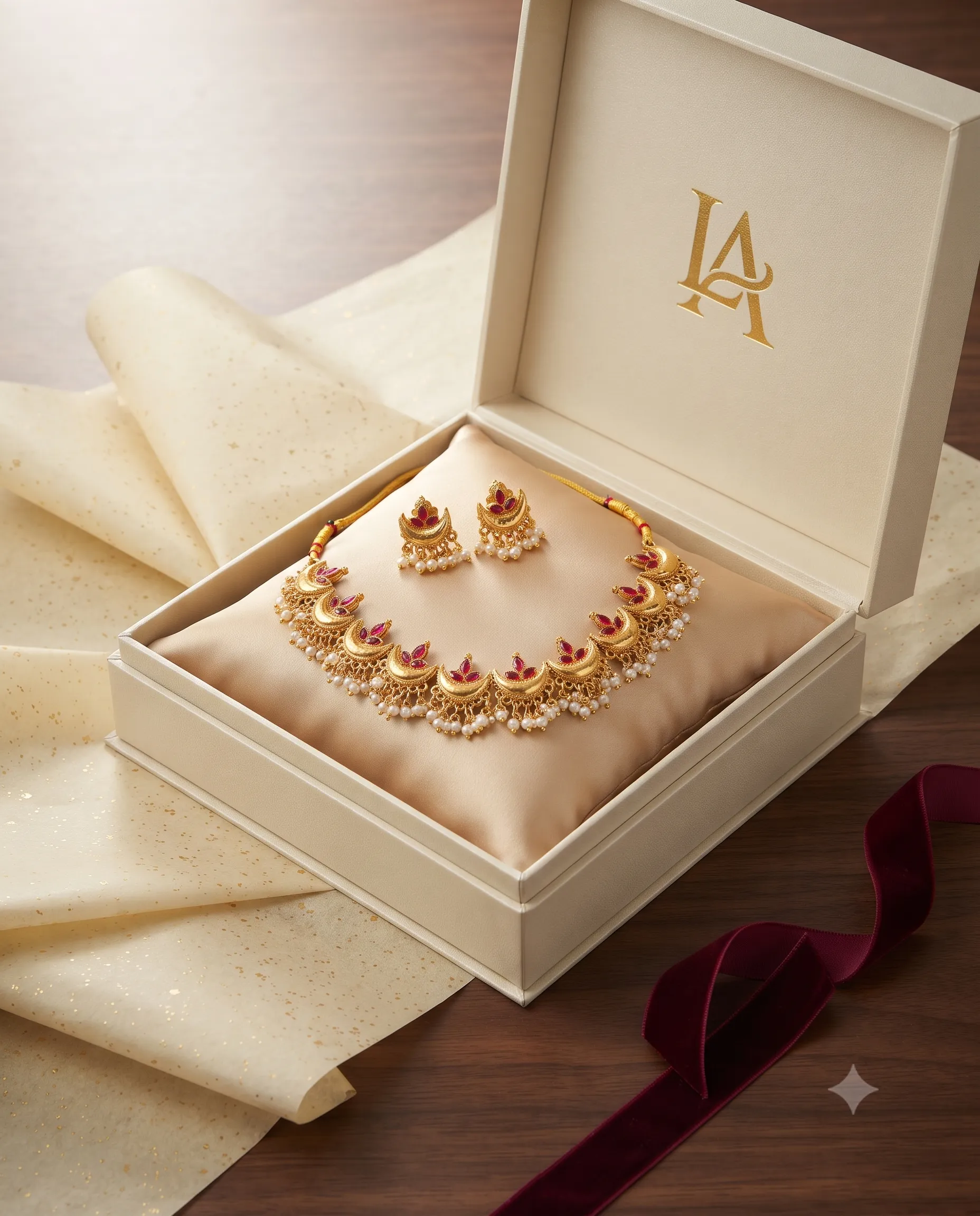 chandrakor necklace set2 chandrakor necklace set2
