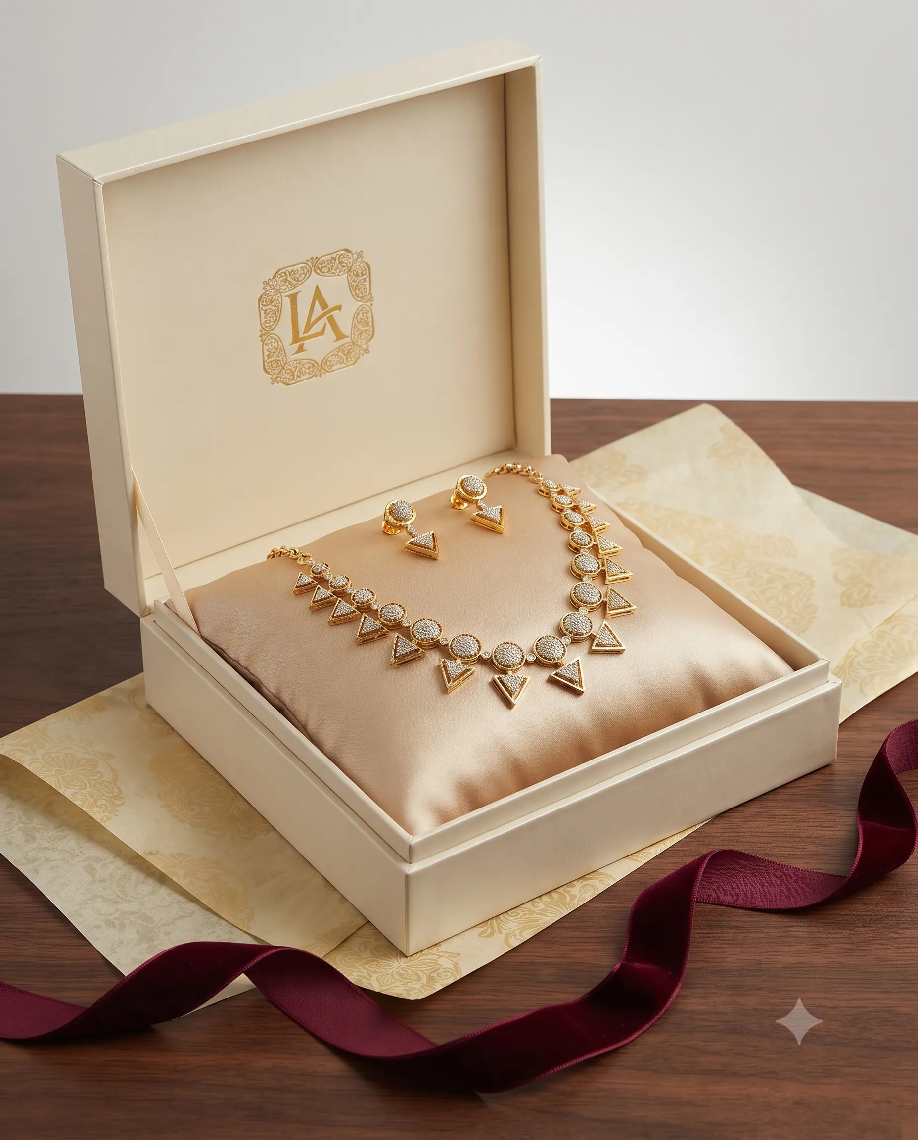 geometric statement necklace set2 geometric statement necklace set2