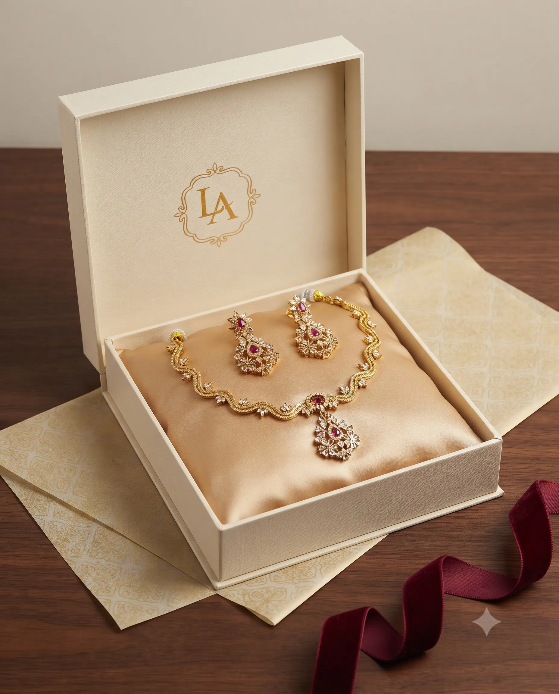 ruby ad necklace set2 ruby ad necklace set2