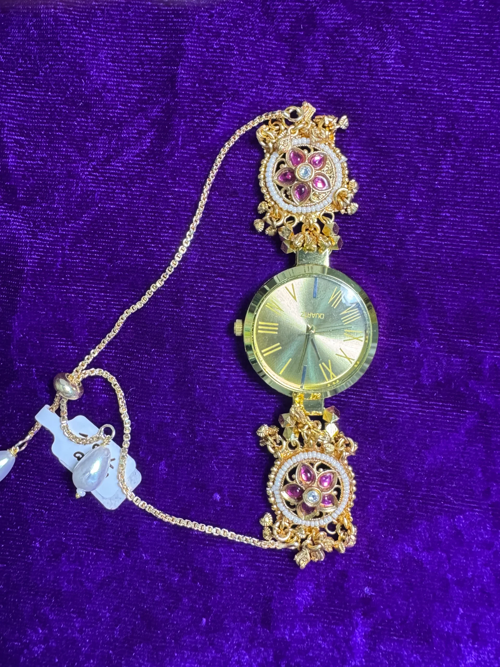 royal heritage floral gold plated designer watch luxealankar royal heritage floral gold plated designer watch luxealankar