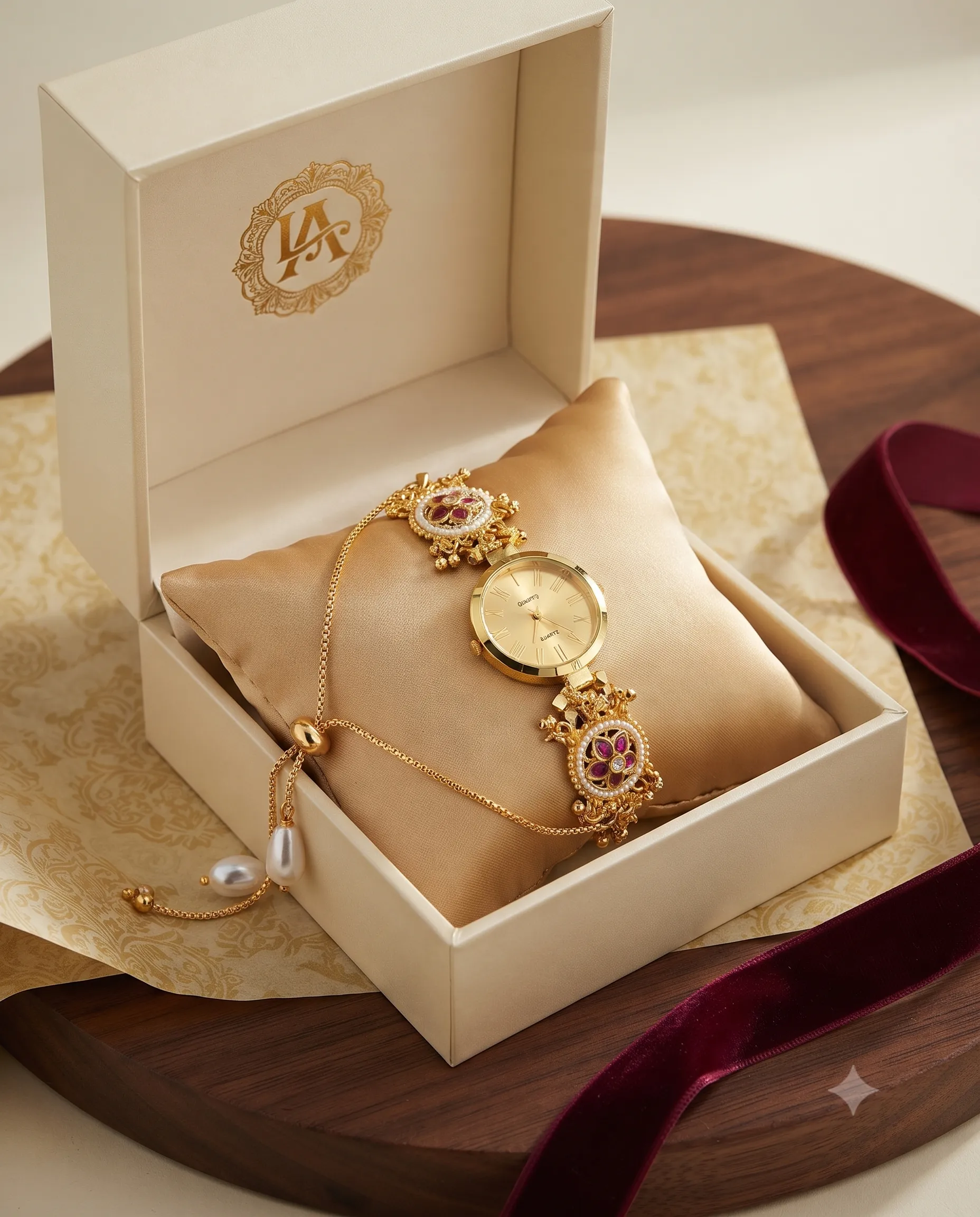 royal heritage floral gold plated designer watch luxealankar1 royal heritage floral gold plated designer watch luxealankar1